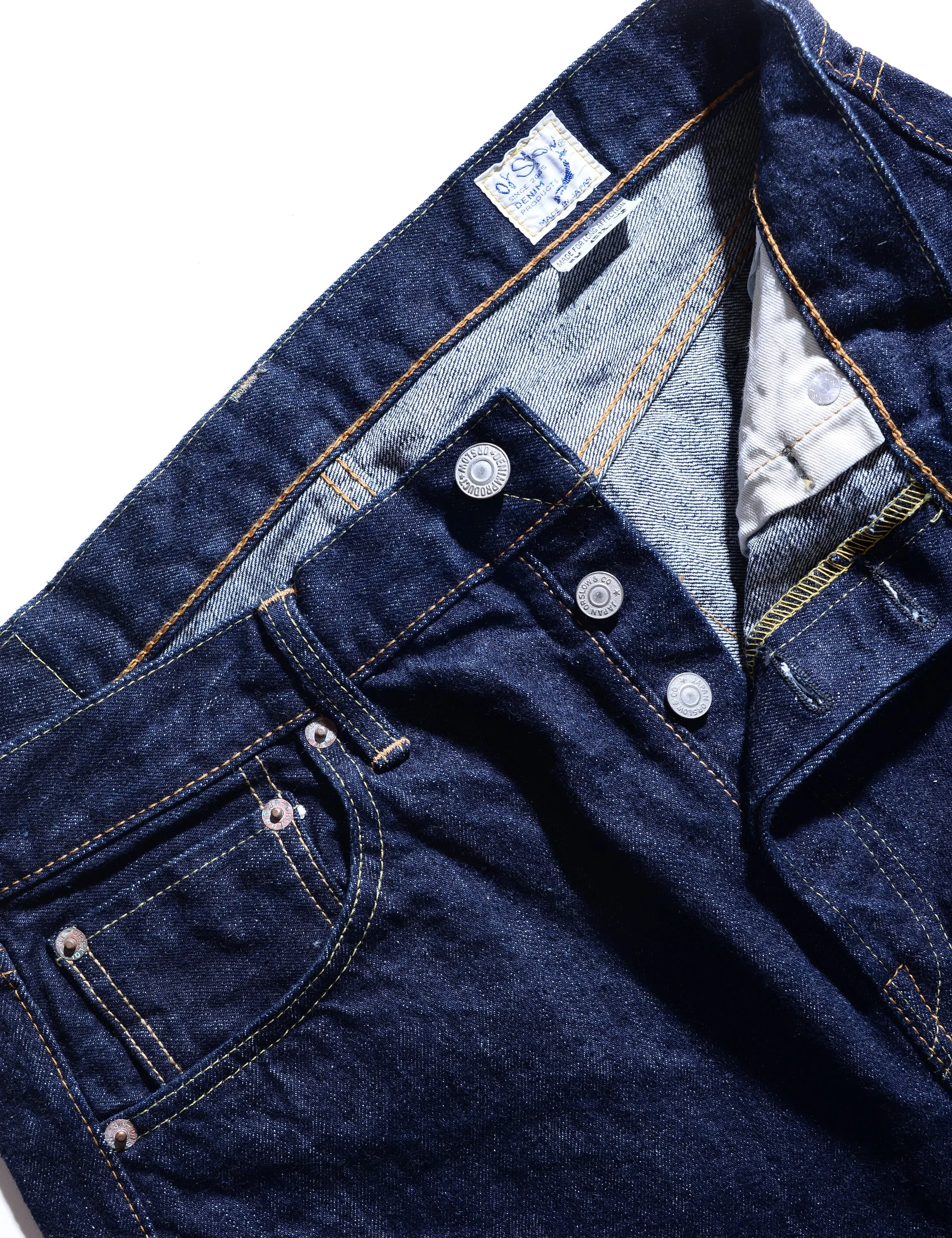 105 Standard Fit Selvedge Denim Jeans - One Wash