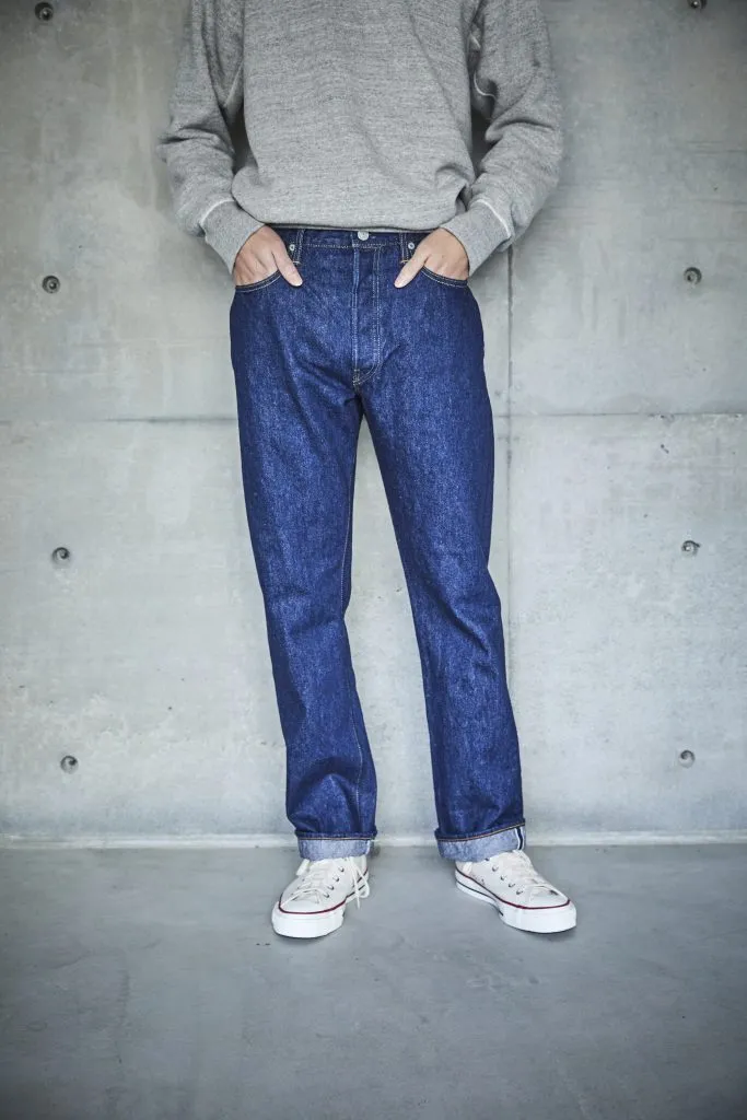 105 Standard Fit Selvedge Denim Jeans - One Wash