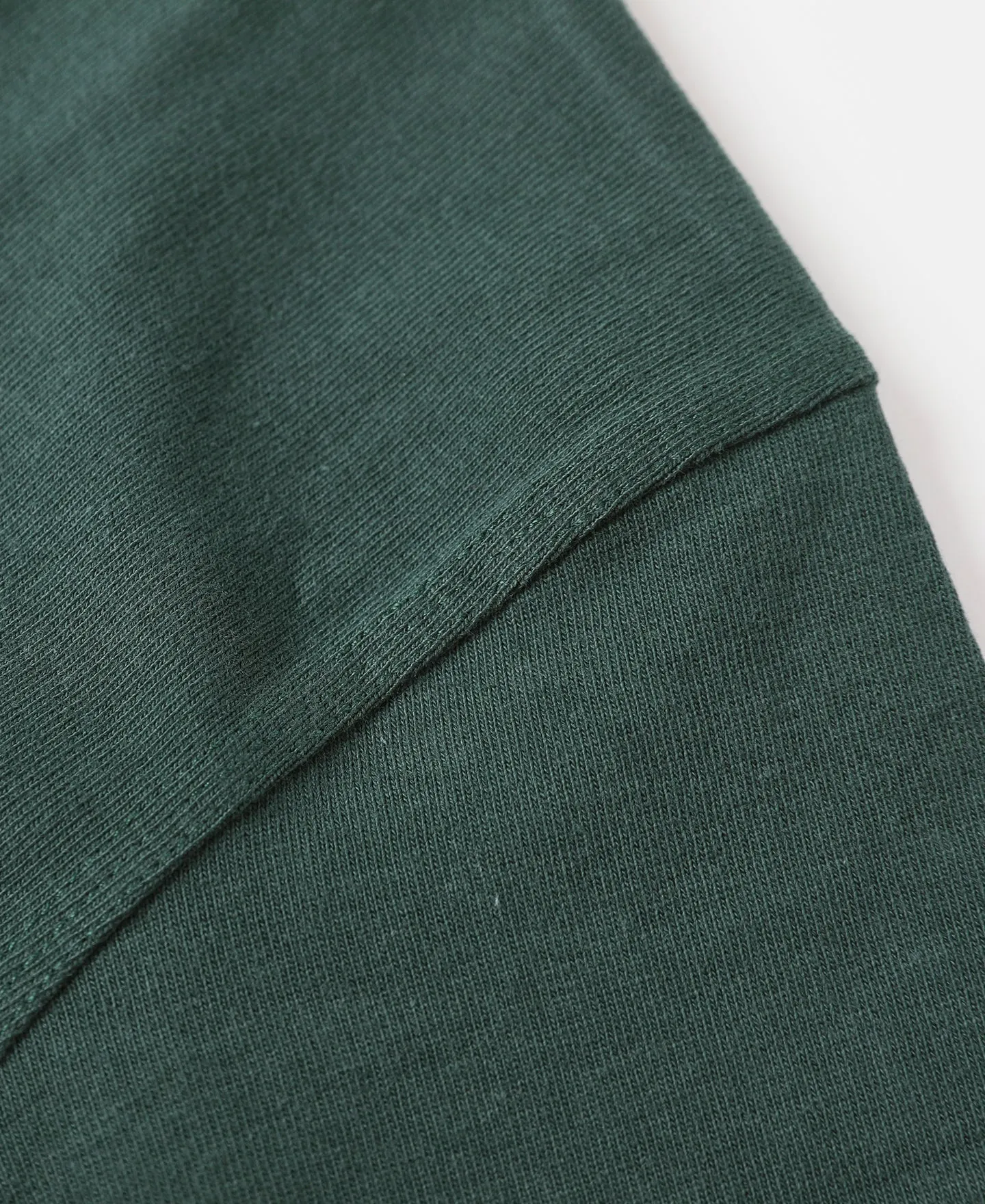 1930s Slanted Pocket Tubular T-Shirt - Green