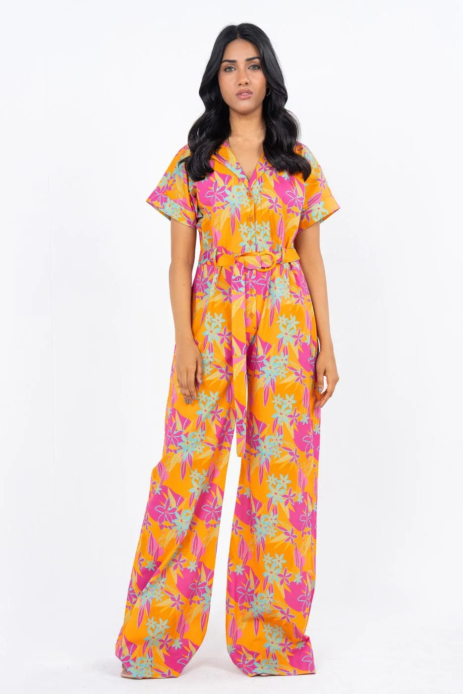 2 Pc Printed Lawn Suit With Cambric Trouser