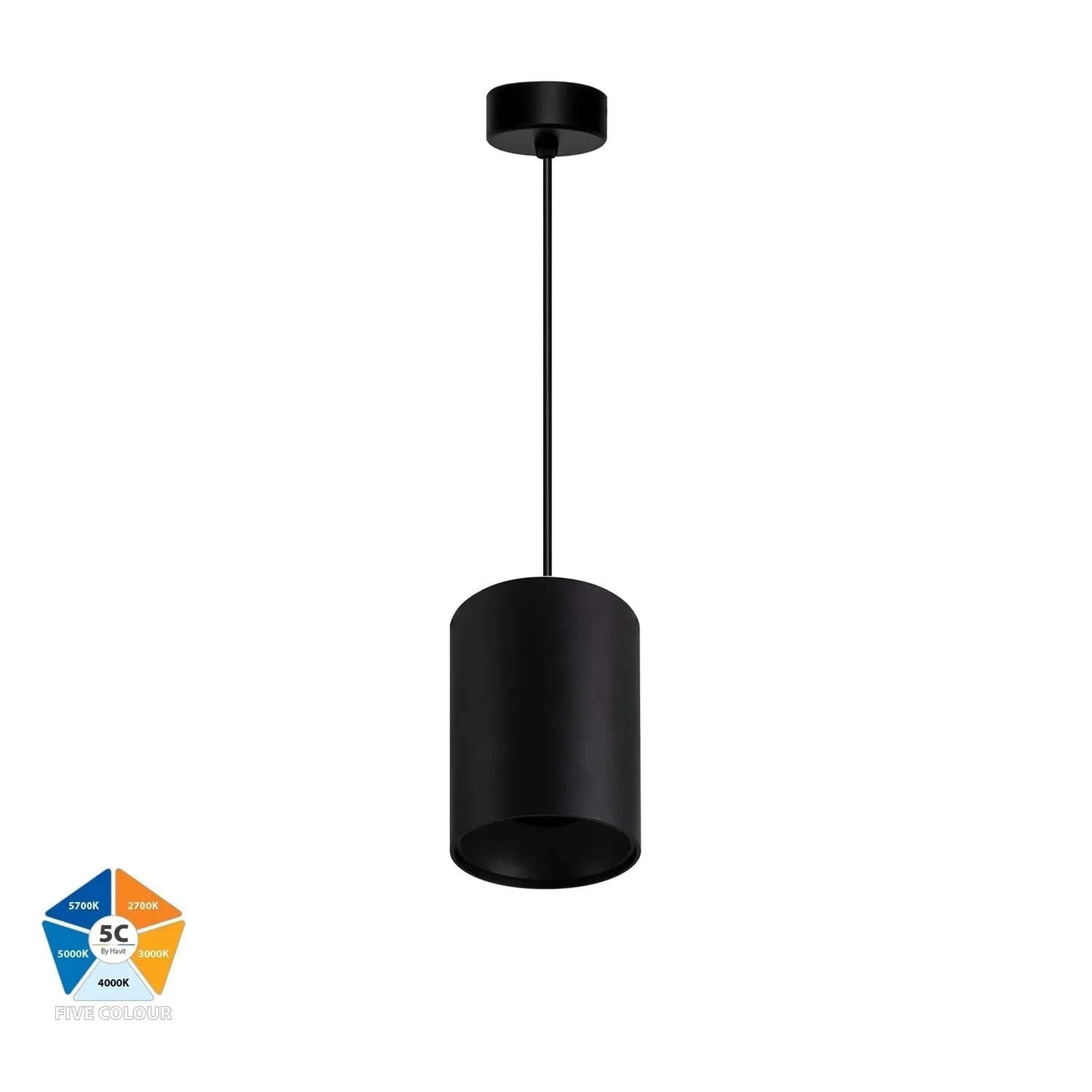 2M Pendant Accessory In Black Or White Havit Lighting - Hv5843-Xxx-Pdt