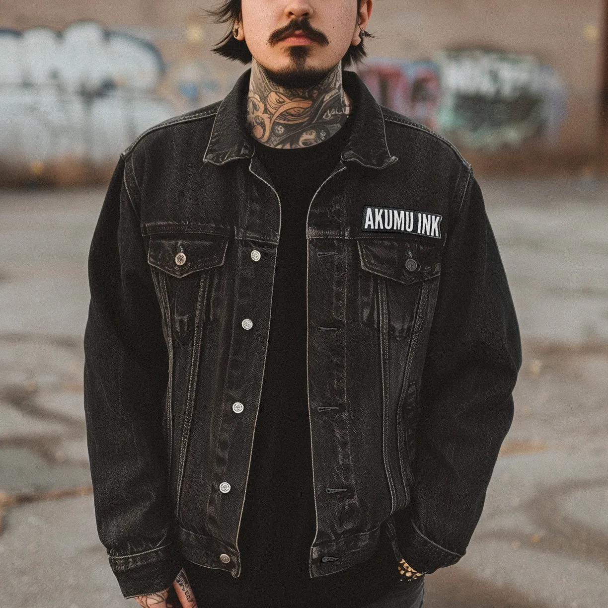 A Gift of Death Denim Jacket