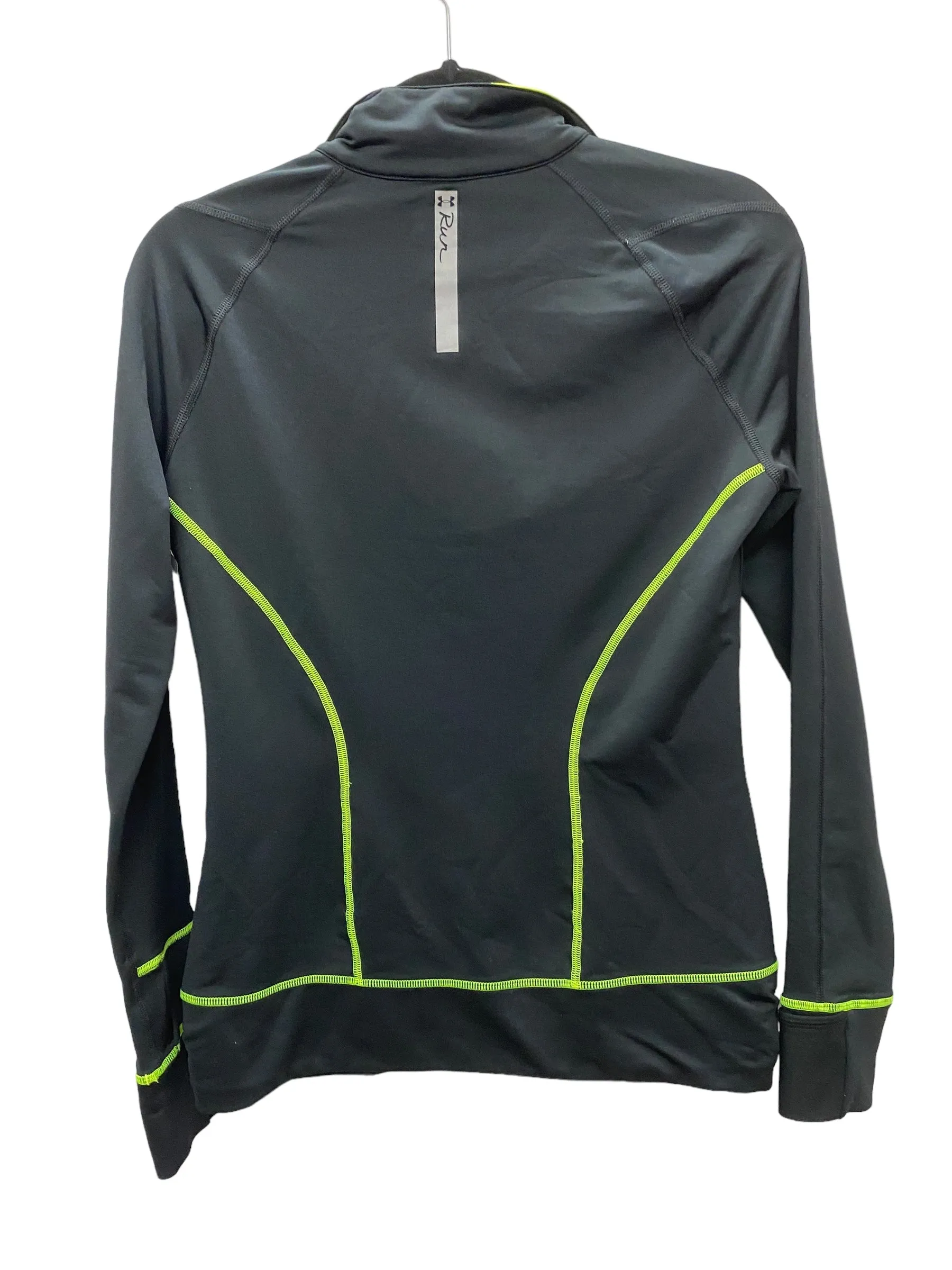 Athletic Jacket By Under Armour In Black, Size: S