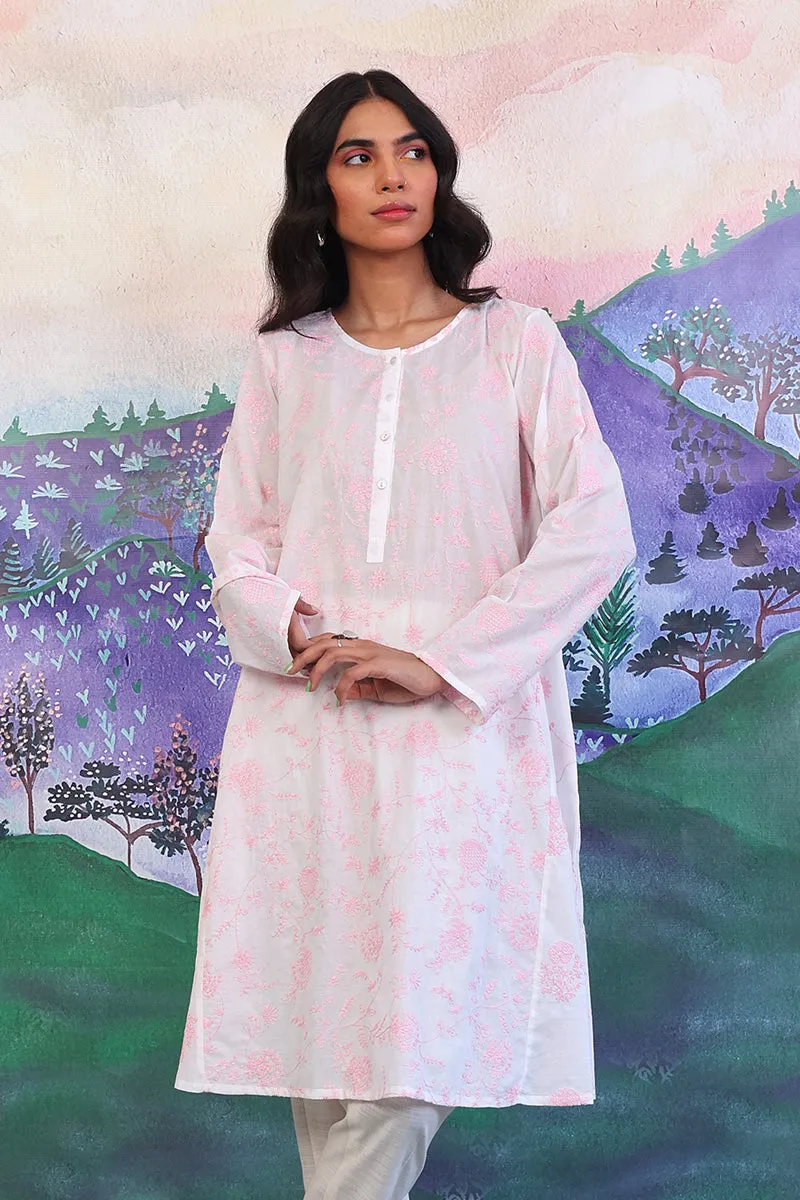 Bahar Embroidered Kurta