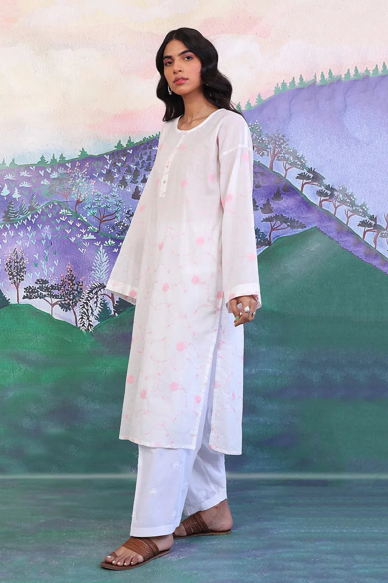 Bahar Jaal Embroidered Kurta