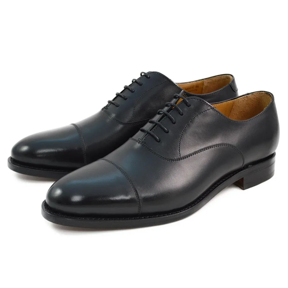 Berwick 1707 Oxford (3010) - Black Boxcalf