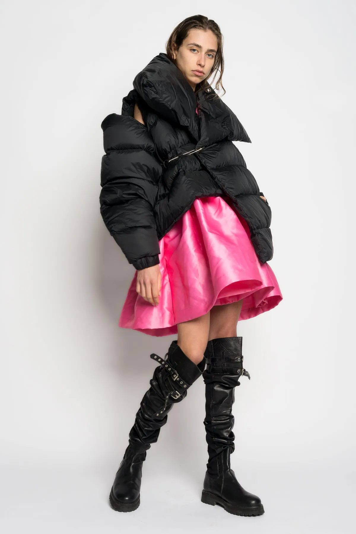 BLACK M'A PUFFER JACKET