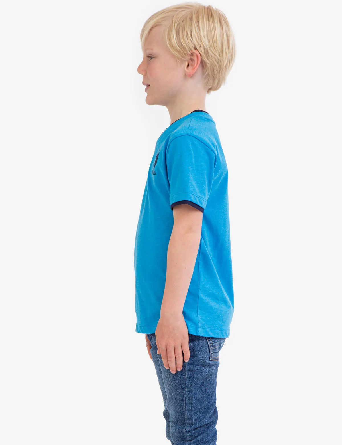 BOYS BASIC V-NECK T-SHIRT