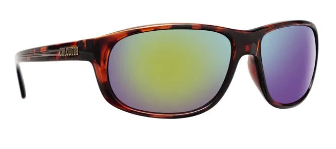 Calcutta Walker Tortoise Frames - Green Mirror Lens - Polarized Sunglasses