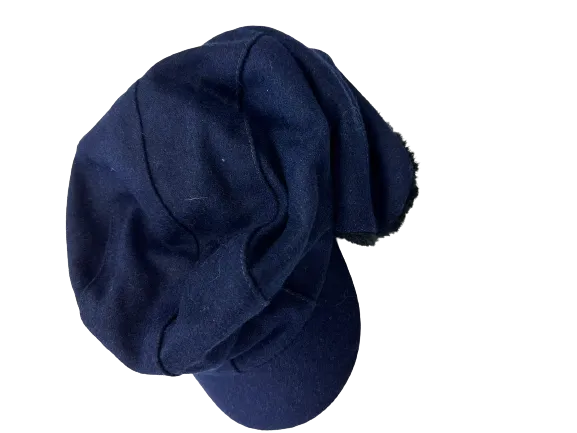 cap wool - navy