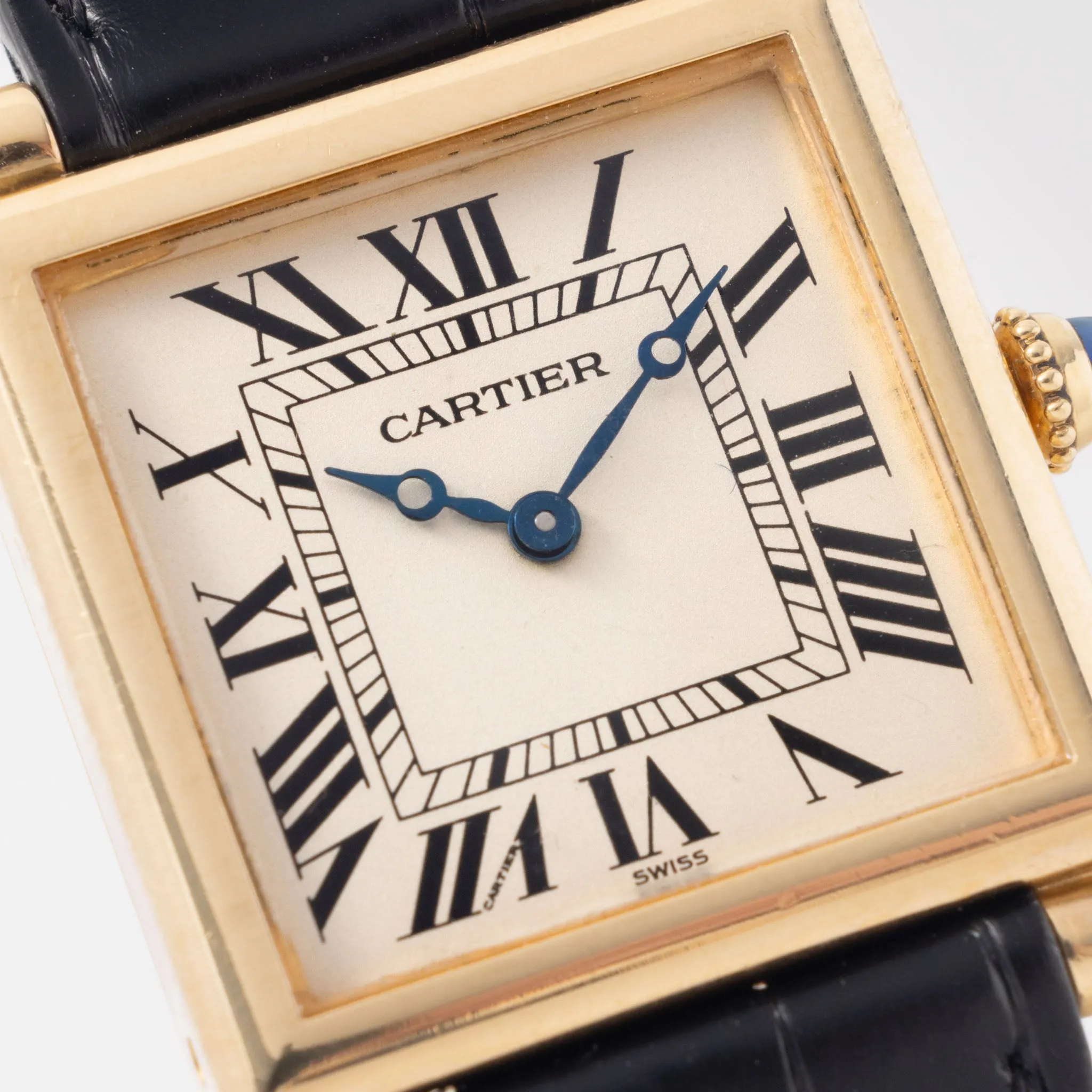 Cartier Tank Obus 18kt Yellow Gold Ref 1630