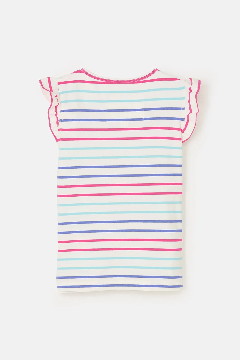 Causeway Swing Tee - Pink Purple Stripe