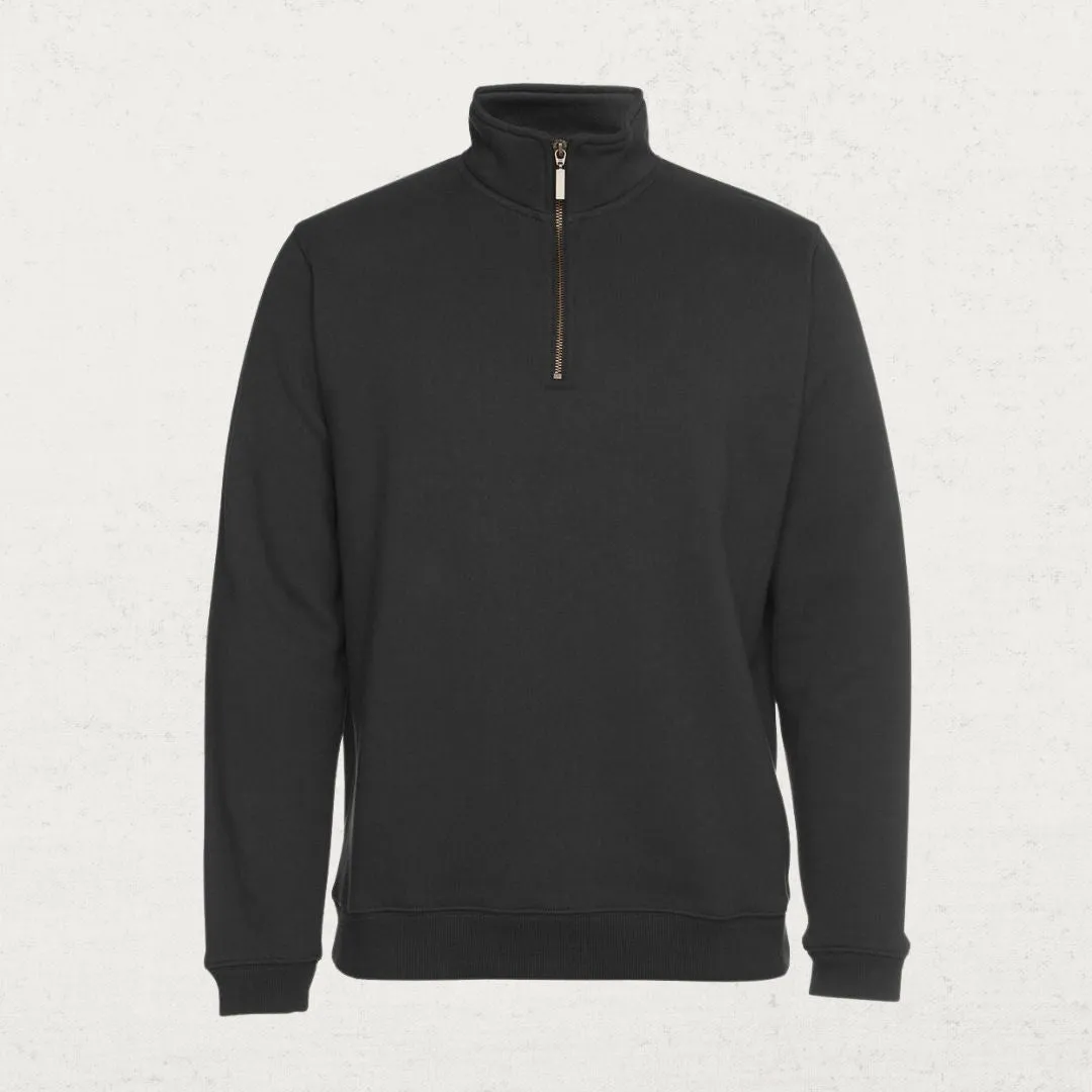 Colours of Cotton Brass 1/2 Zip Sweat