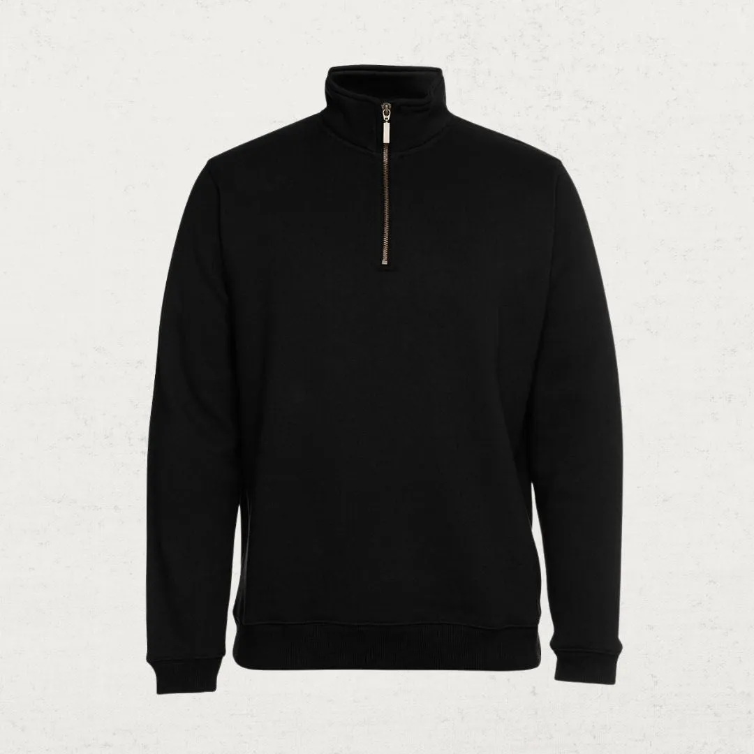 Colours of Cotton Brass 1/2 Zip Sweat