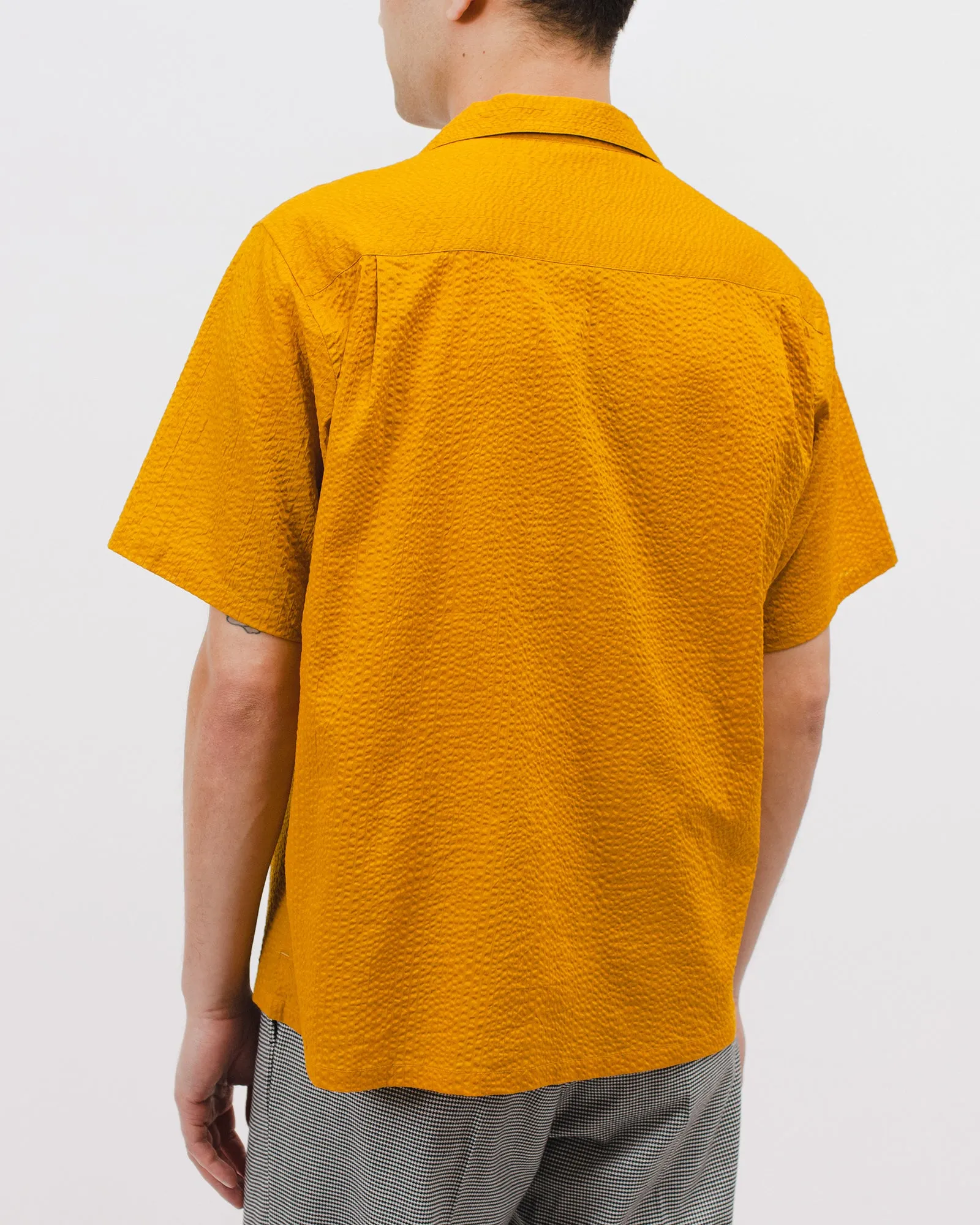 Crepe SS Shirt - Sulphur