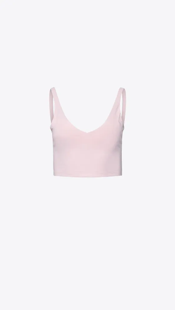 Crop Very Strap Top - Baby Doll