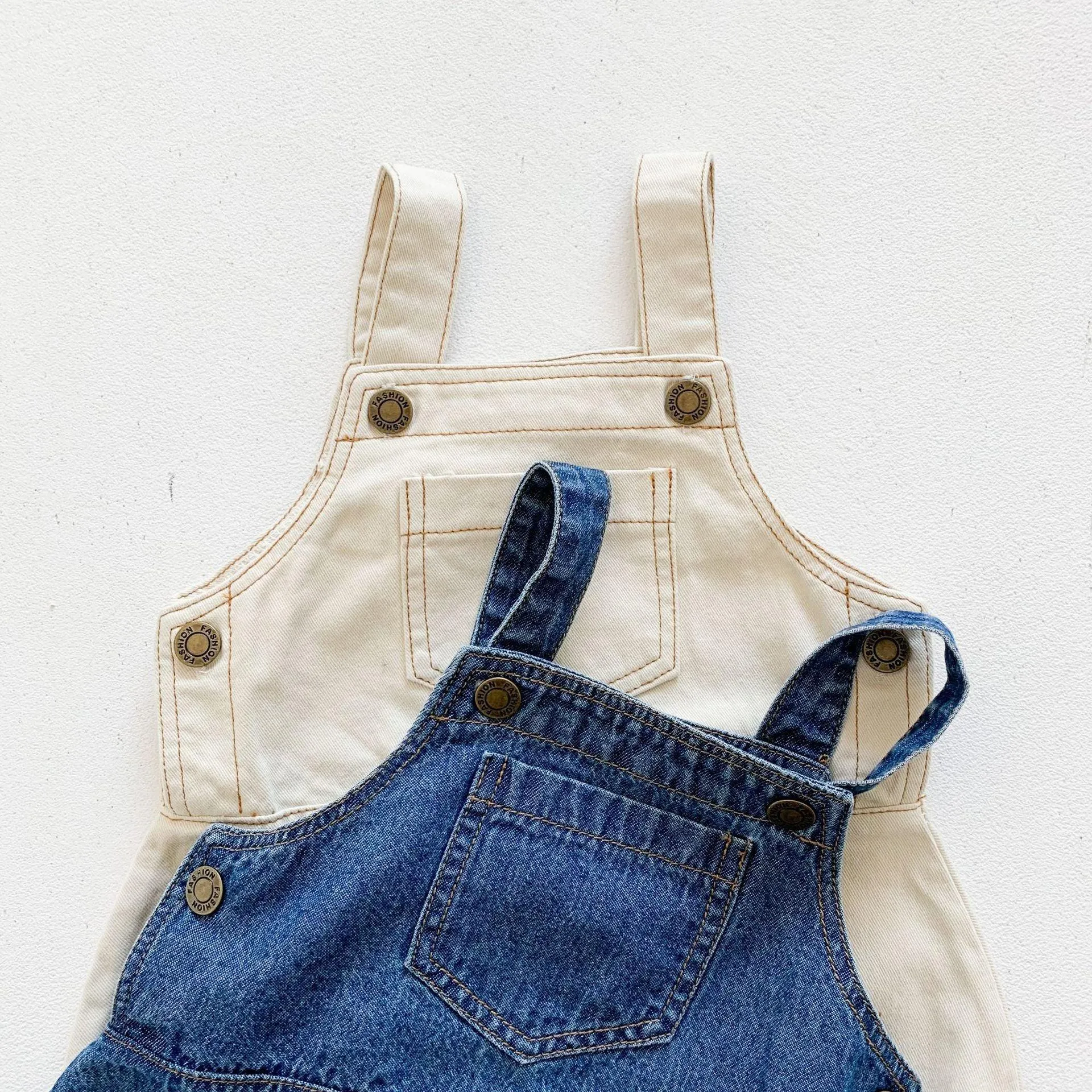 Denim Sleeveless Romper