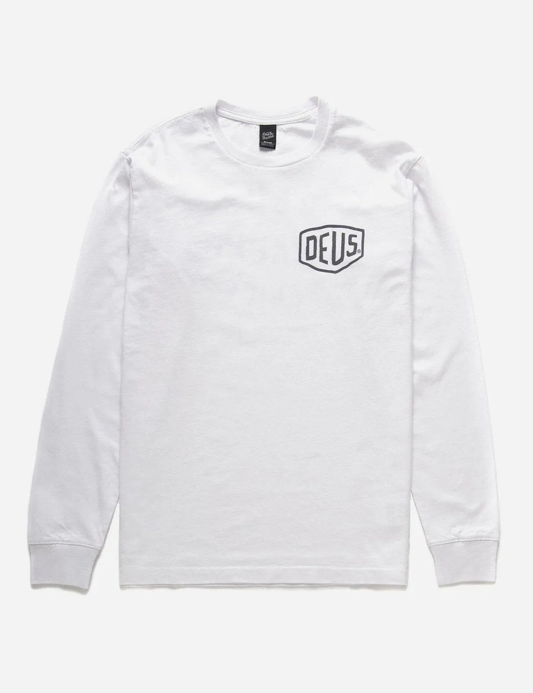 Deus Ex Machina Tokyo Address Long Sleeve T-shirt - White