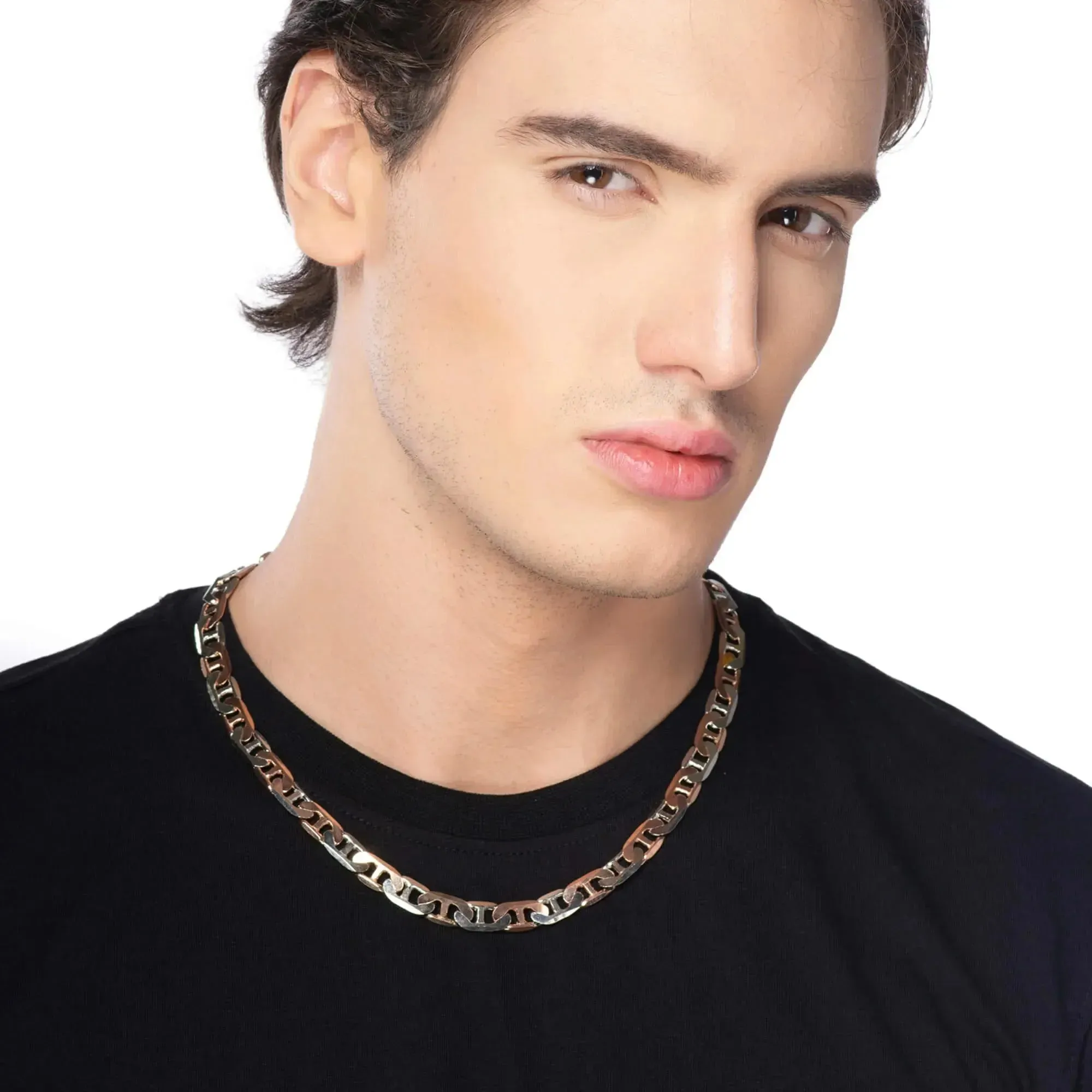 Elegant Fusion Dual-Tone Chain