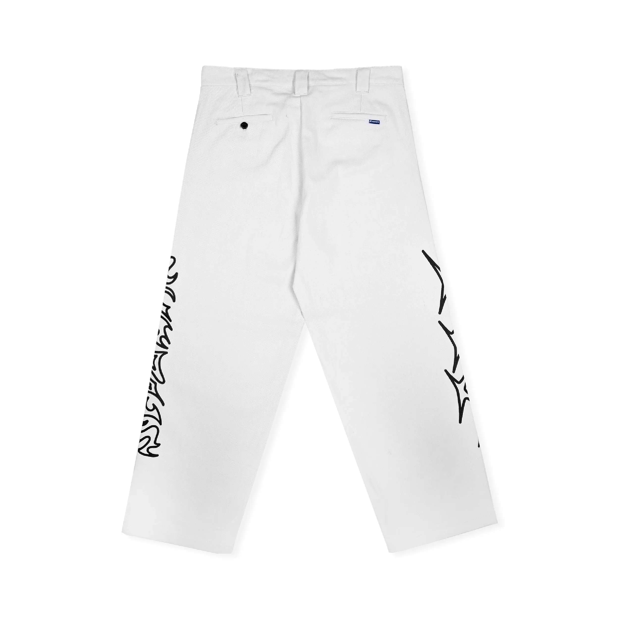 Emerale   Steve Marlon Long Pants - White