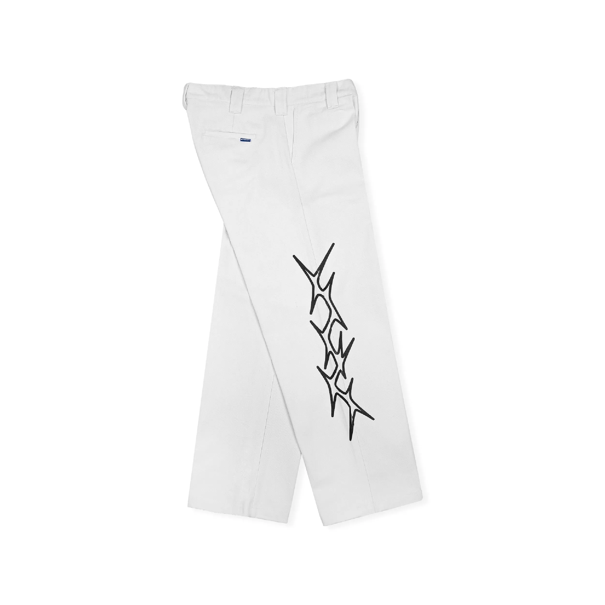 Emerale   Steve Marlon Long Pants - White