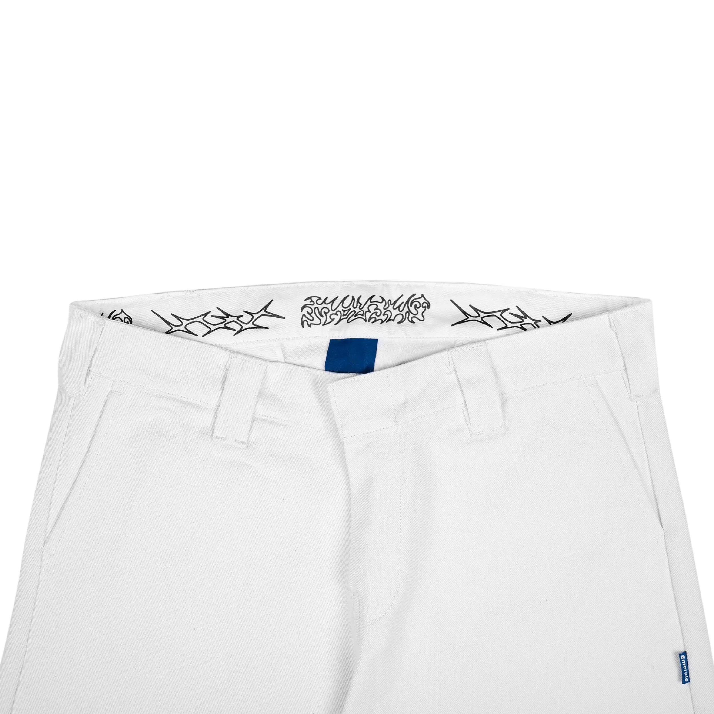 Emerale   Steve Marlon Long Pants - White