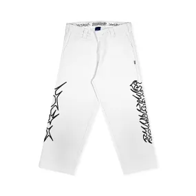 Emerale   Steve Marlon Long Pants - White