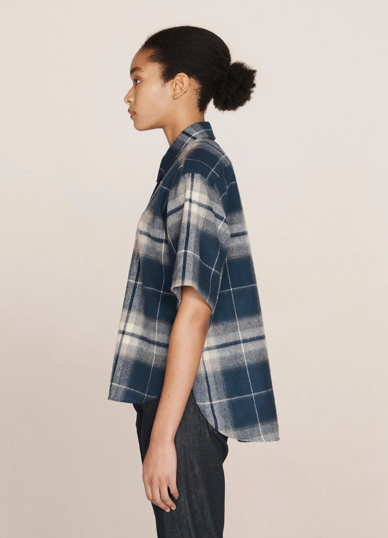 Eva Wool Check Shirt - LAST PIECE