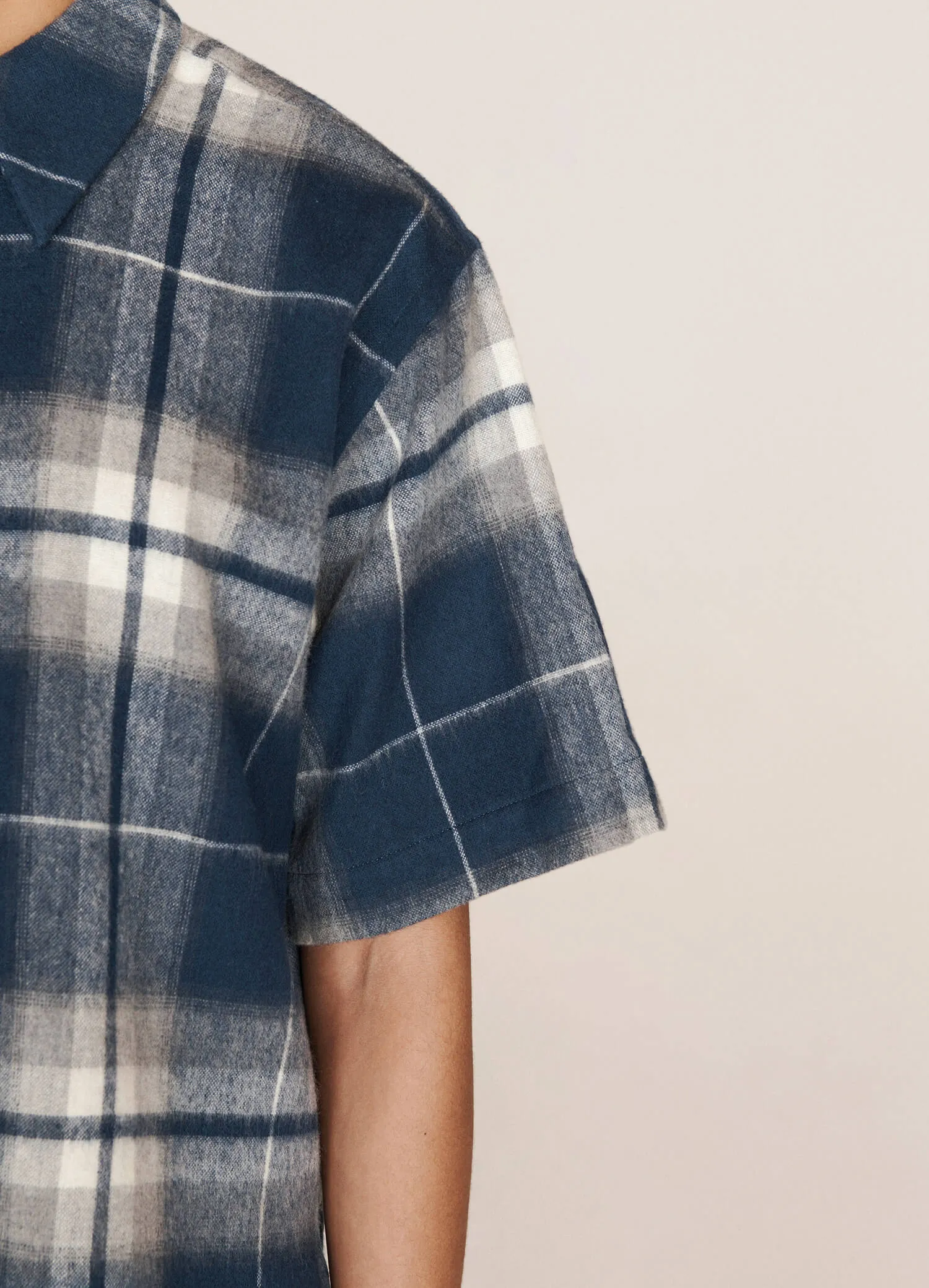 Eva Wool Check Shirt - LAST PIECE