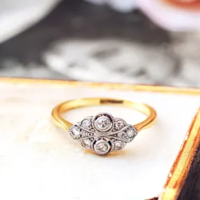 Extremely Fine Antique Edwardian Diamond Ring