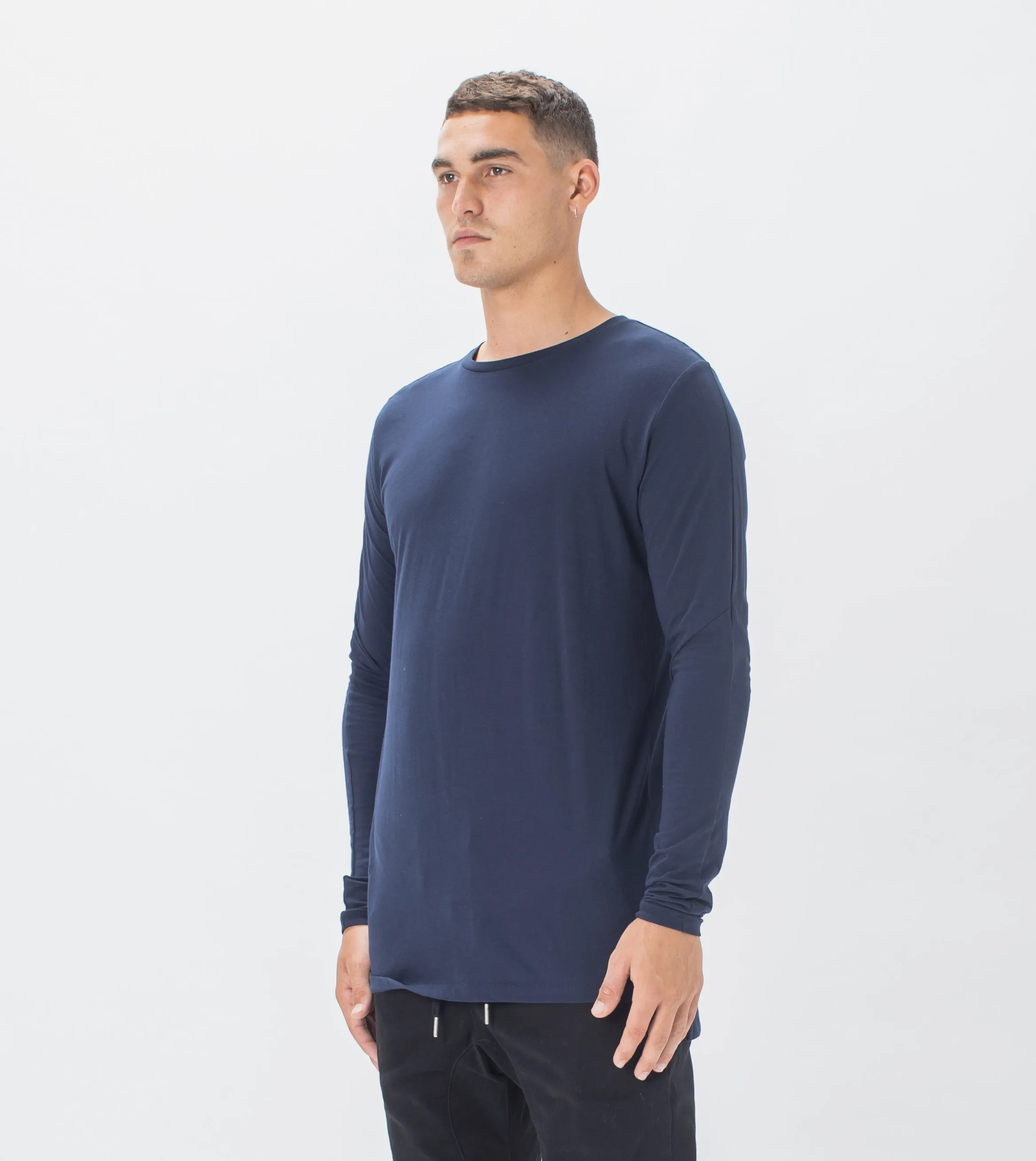 Flintlock LS Tee Indigo