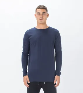 Flintlock LS Tee Indigo