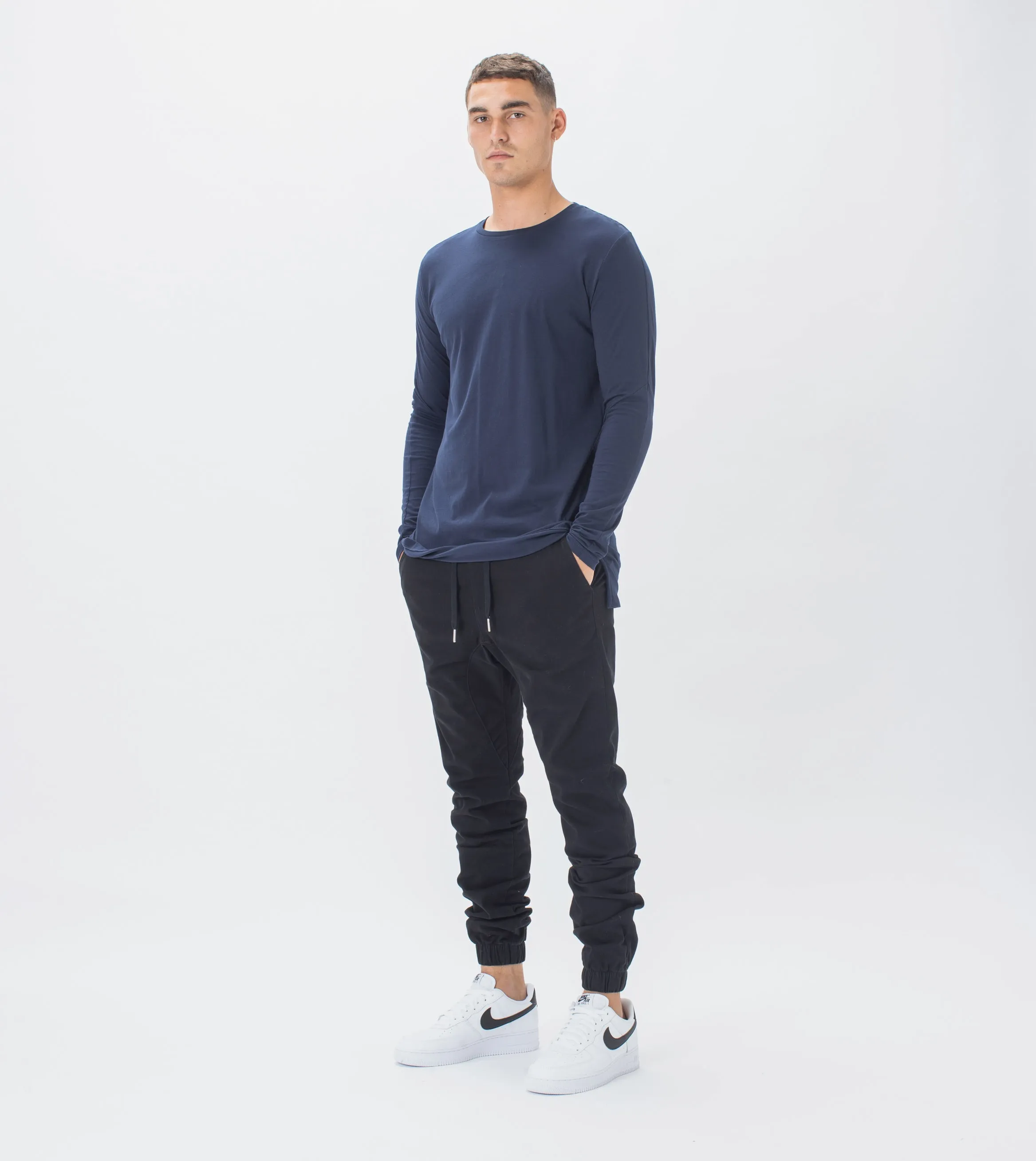 Flintlock LS Tee Indigo