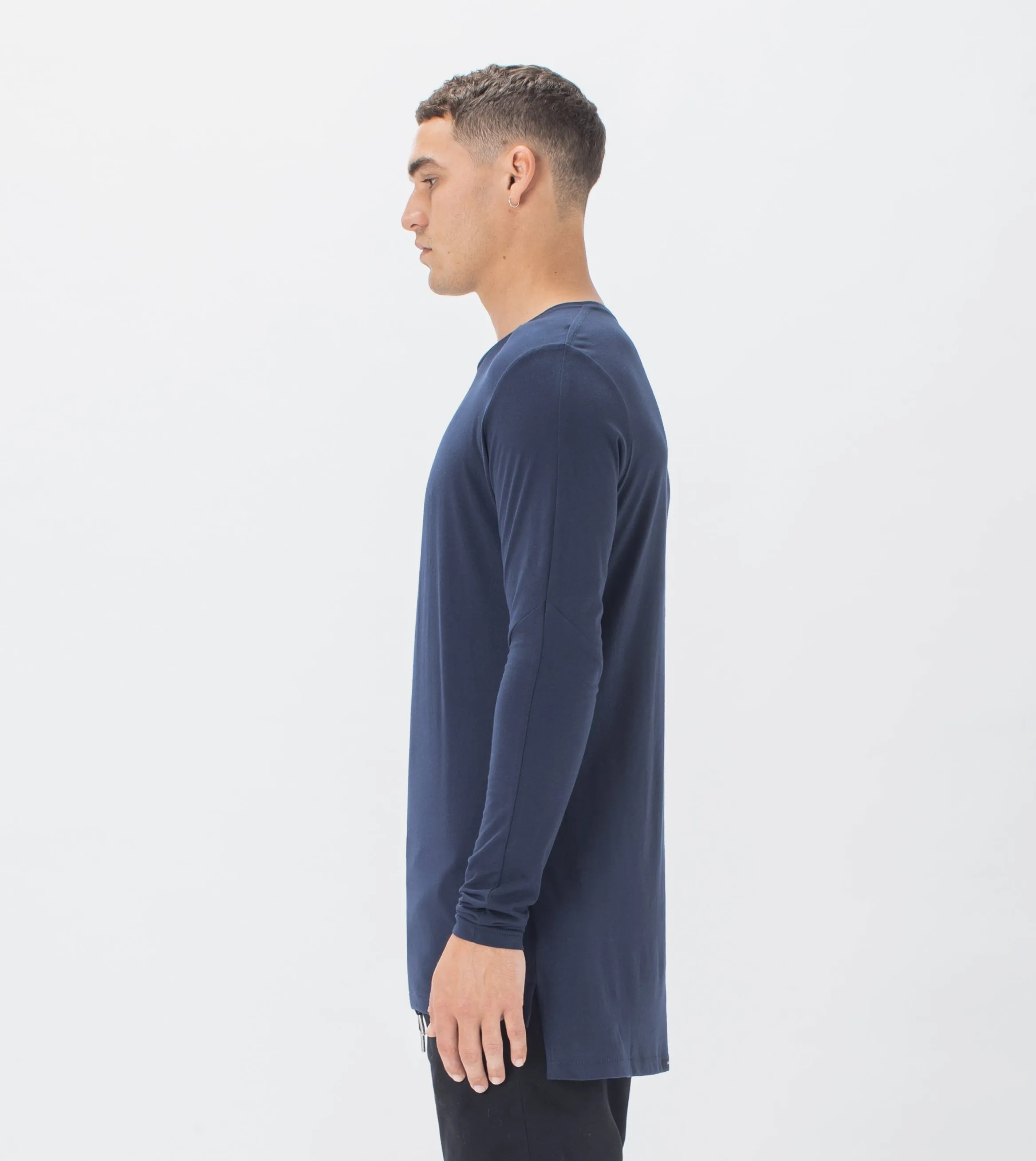 Flintlock LS Tee Indigo