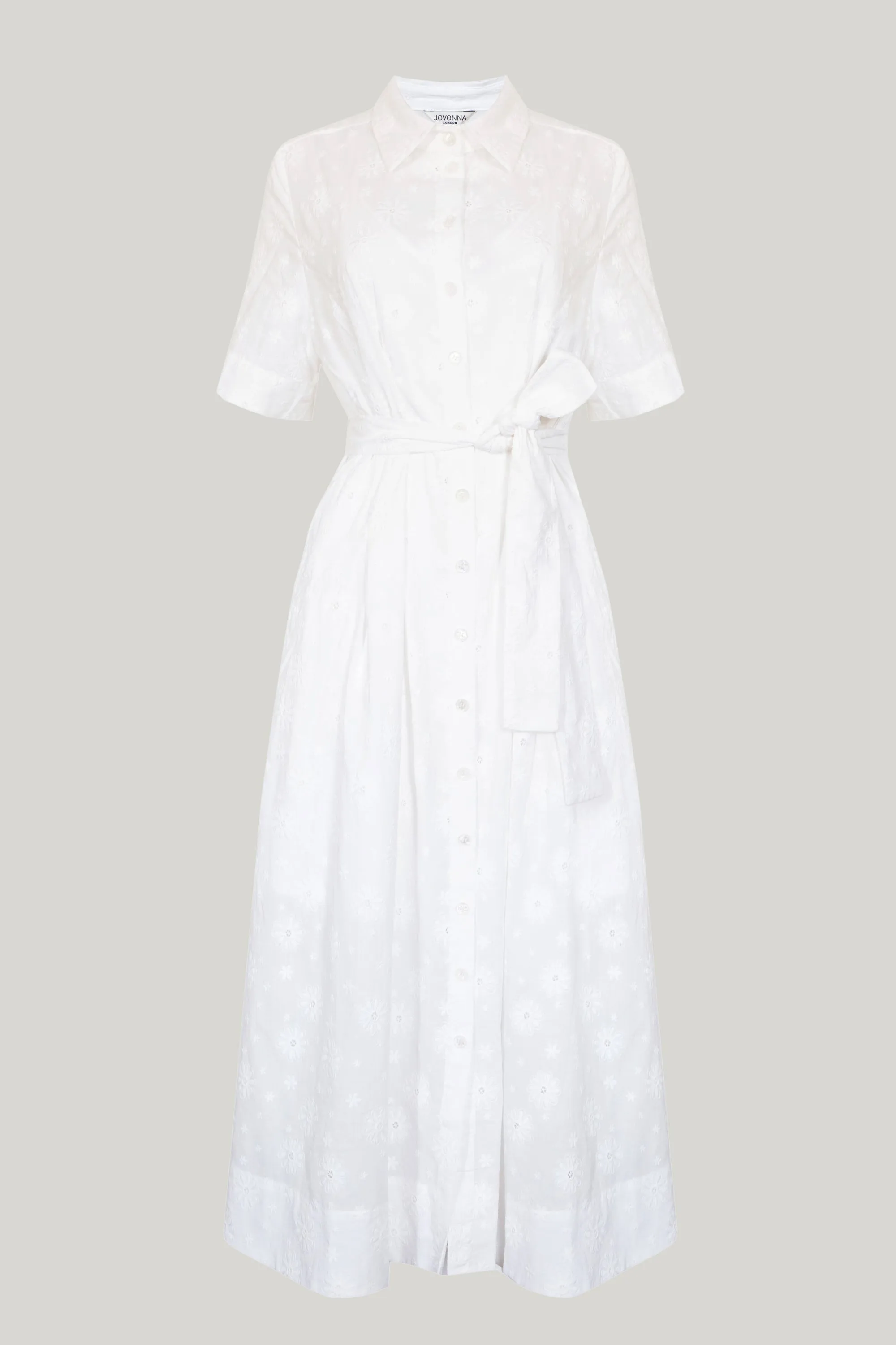 FOLOSA DRESS WHITE