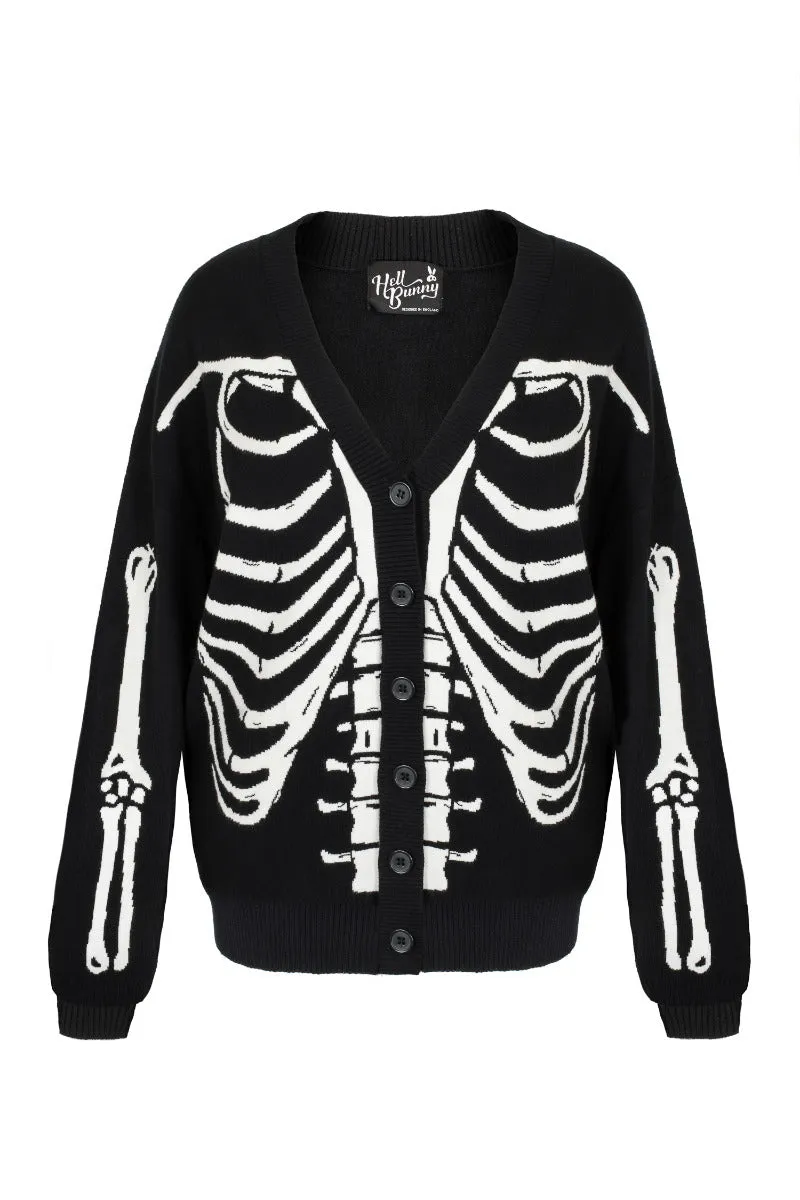 Hell Bunny Skeleton Cardigan