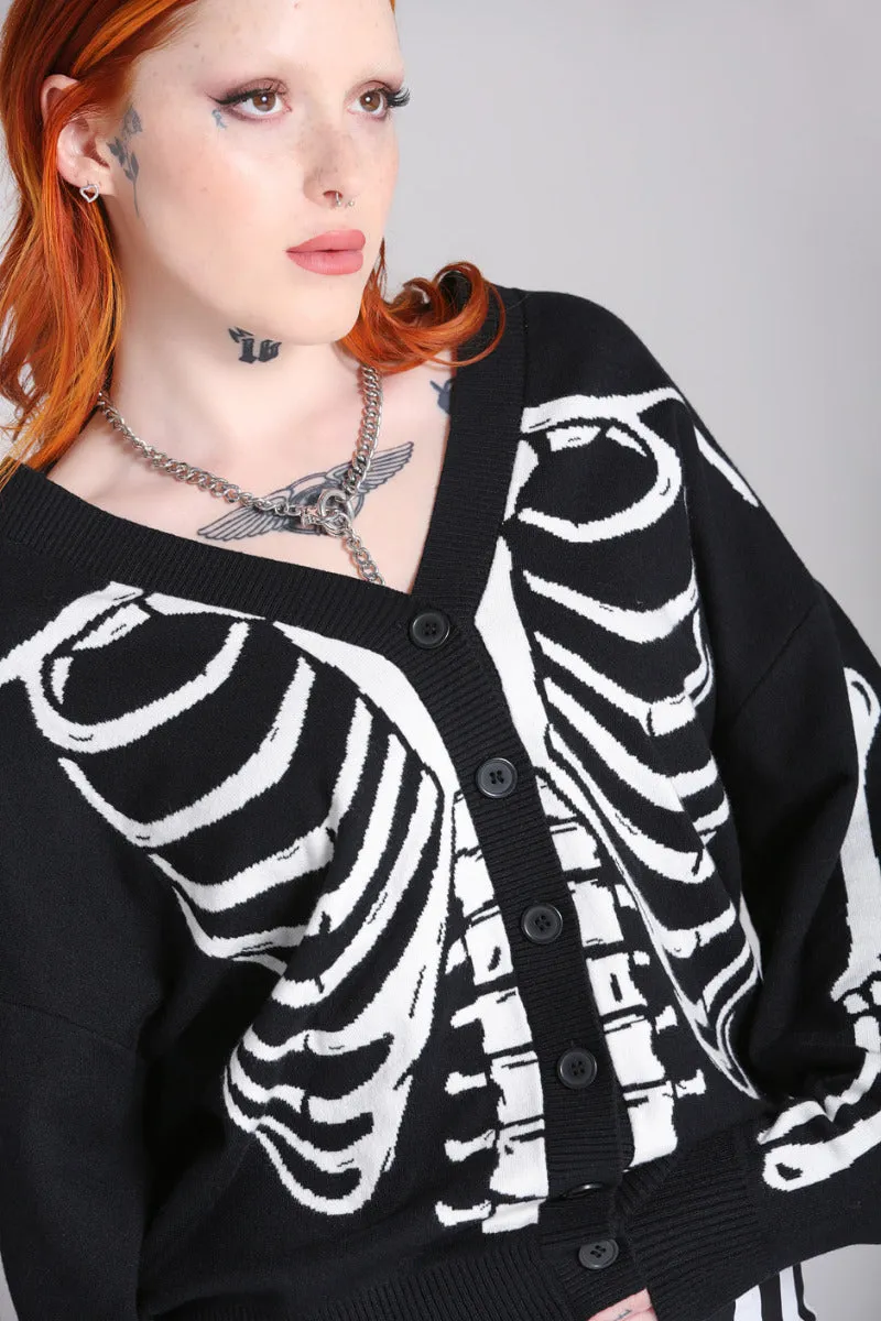 Hell Bunny Skeleton Cardigan