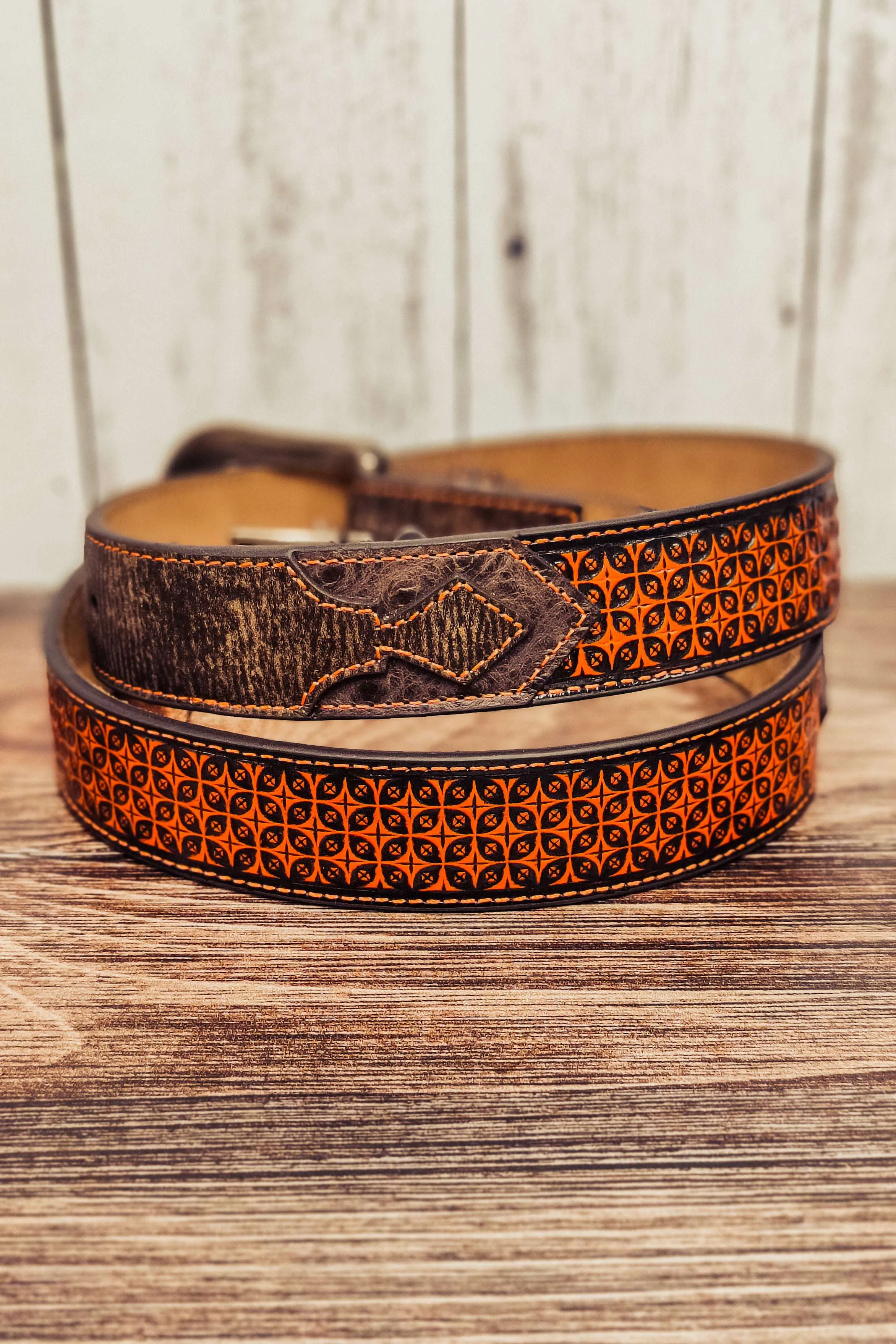 Hooey Copper Diamond Belt