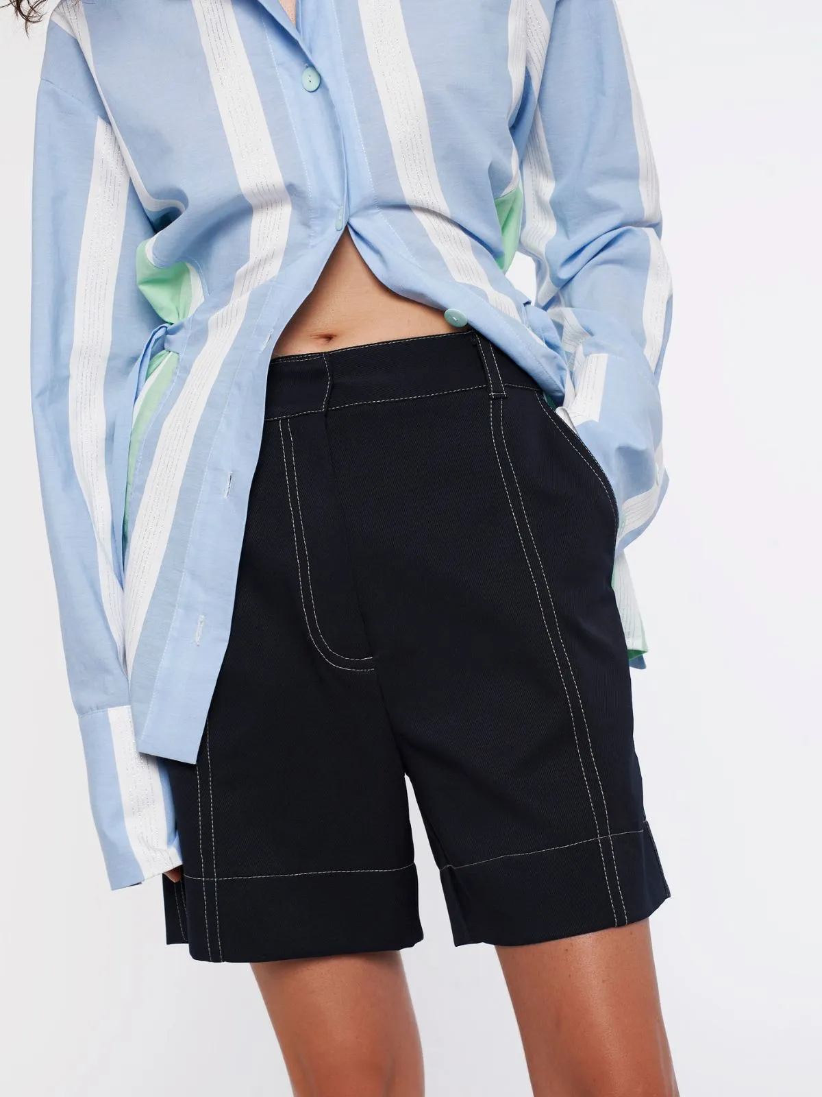 JACO bermuda shorts - navy