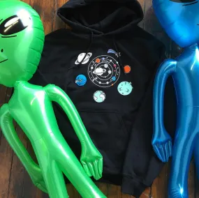 KOKO-Alien embroidery patch Hoodie