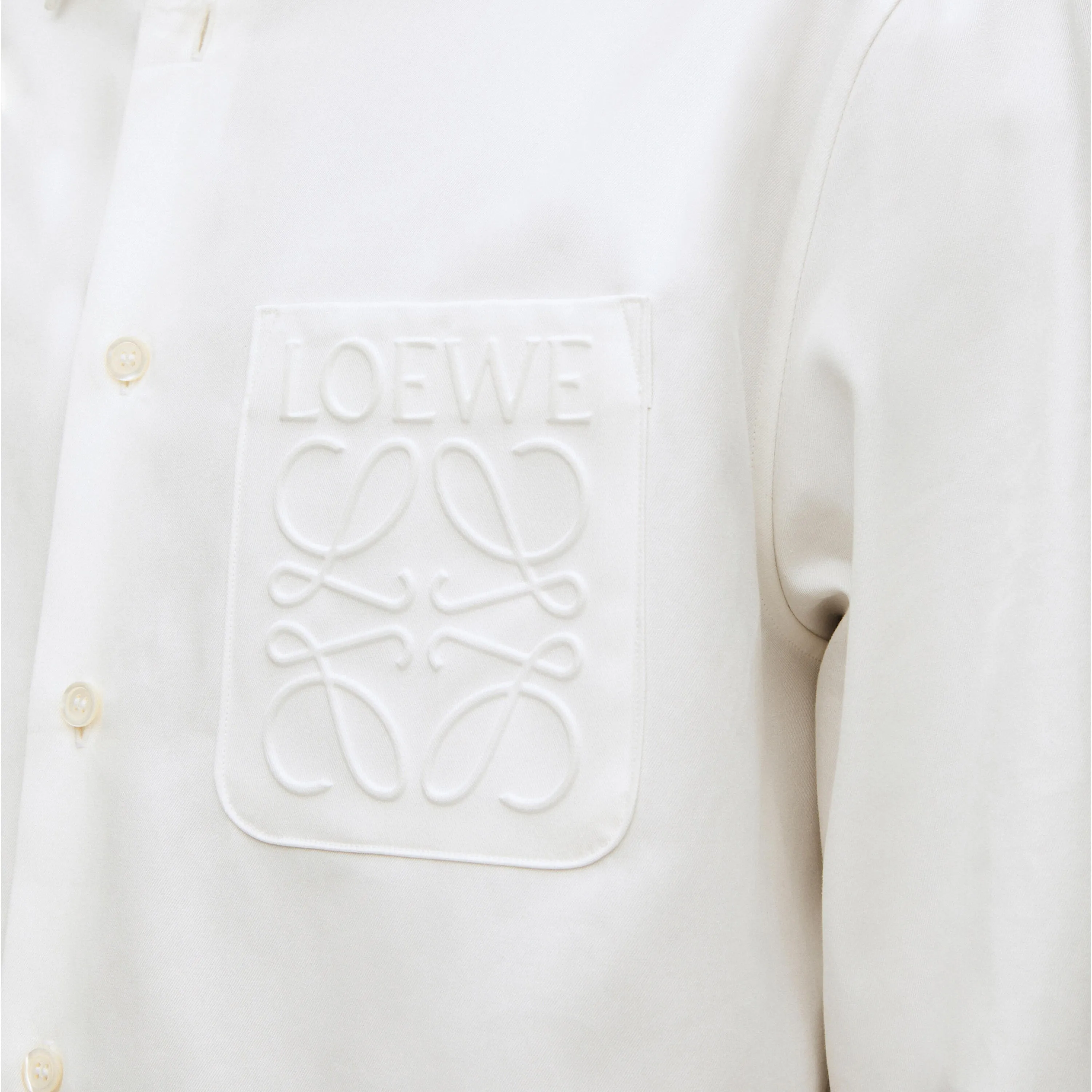 Loewe Debossed Anagram Shirt