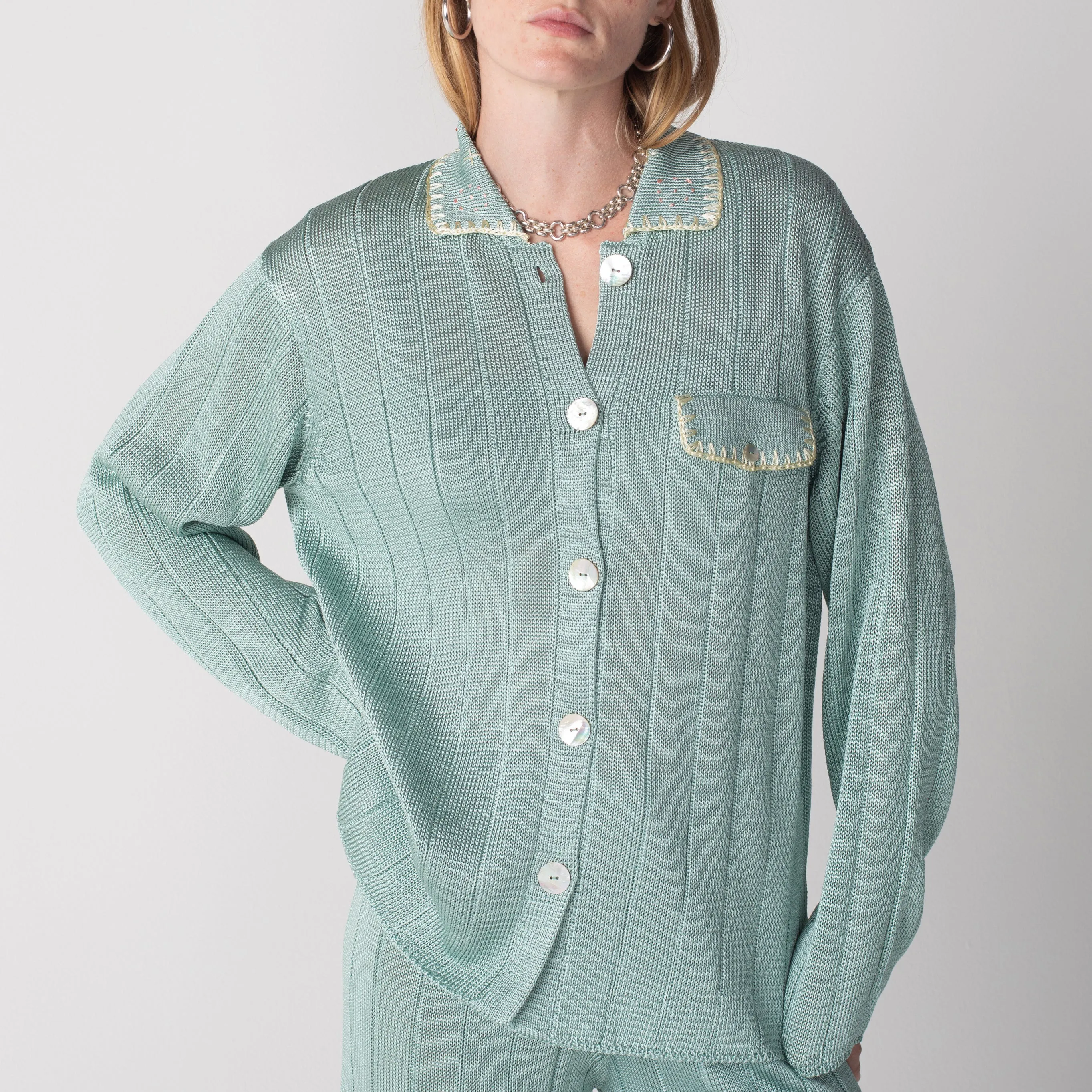 Long Sleeve Wide Rib Shirt