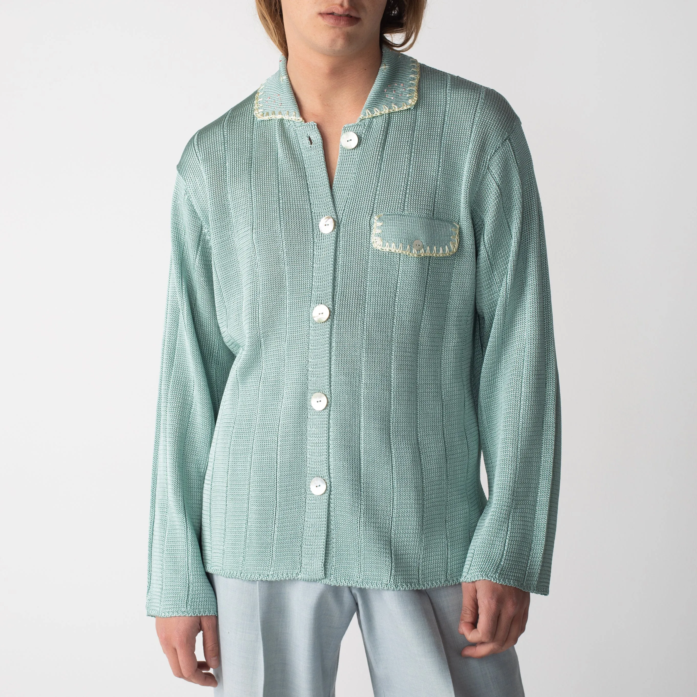 Long Sleeve Wide Rib Shirt