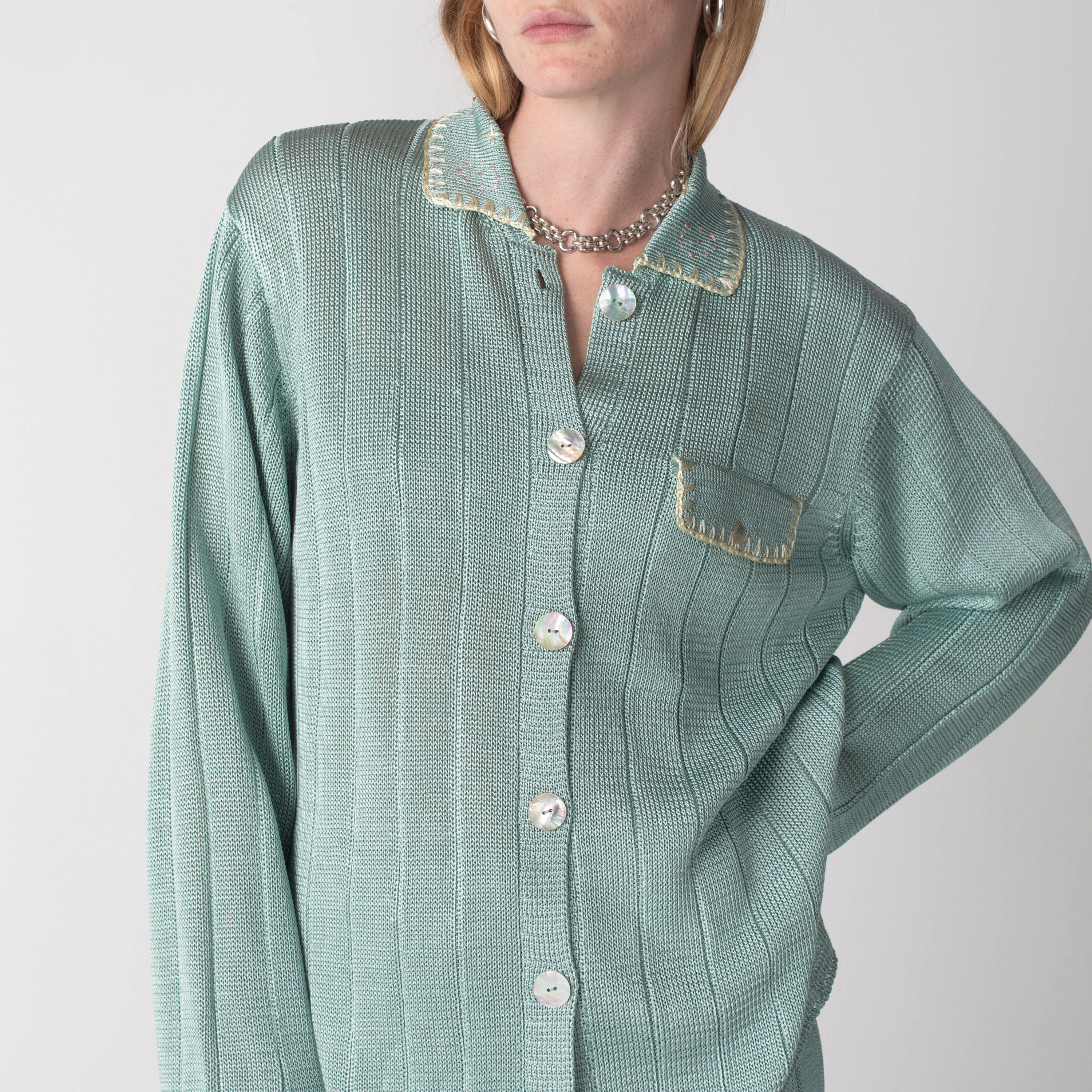 Long Sleeve Wide Rib Shirt