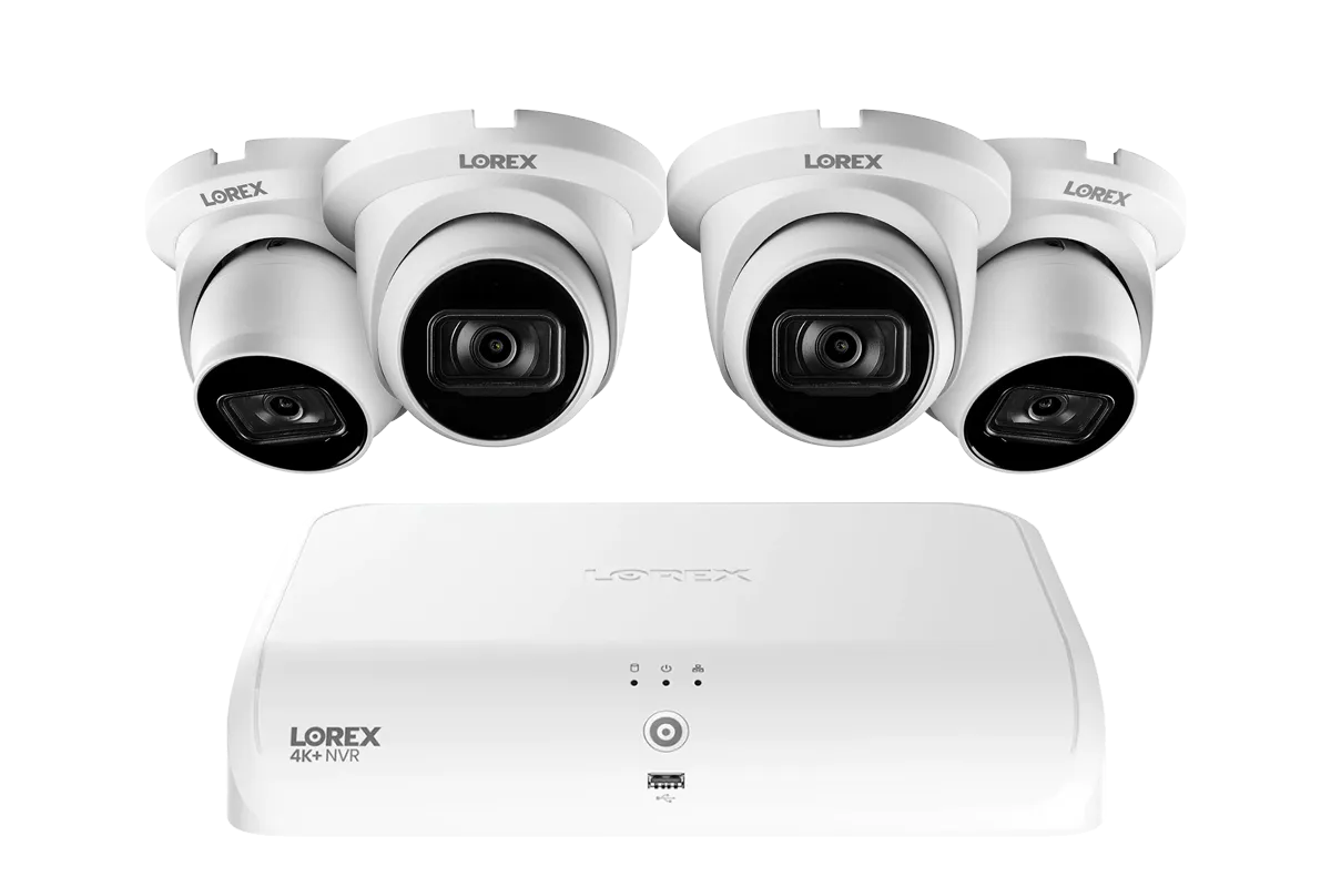 Lorex Fusion Series 4K  16 Channel (8 Wired   8 Fusion Wi-Fi) 2TB Wired System with A14 Wired 4K IP Dome Cameras