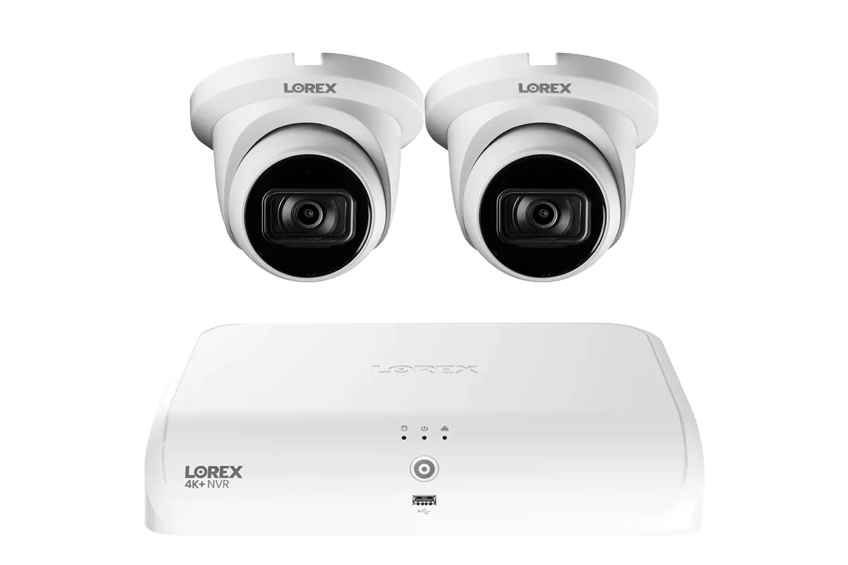 Lorex Fusion Series 4K  16 Channel (8 Wired   8 Fusion Wi-Fi) 2TB Wired System with A14 Wired 4K IP Dome Cameras