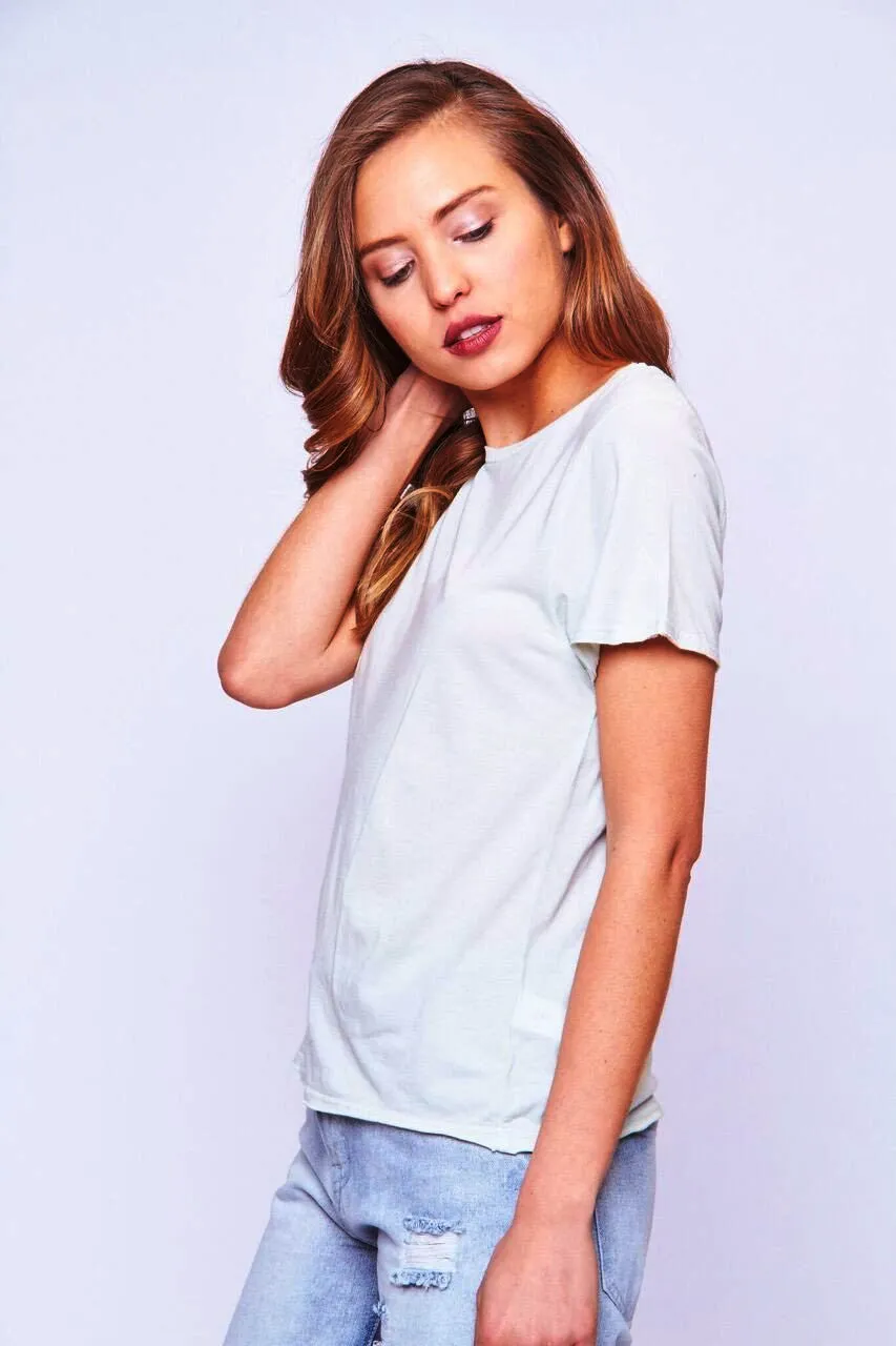 MINT NOT BASIC EVERYDAY TEE