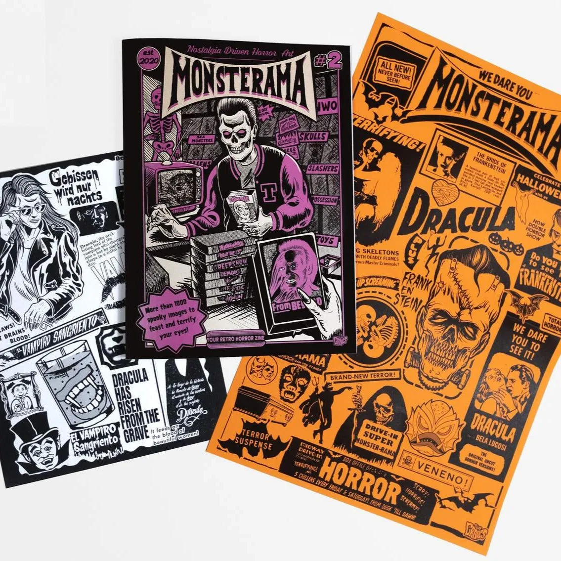 Monsterama #2 Retro Horror Zine