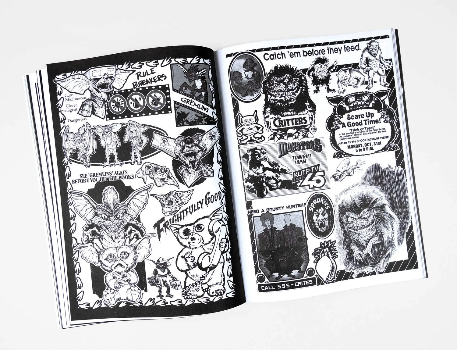 Monsterama #2 Retro Horror Zine