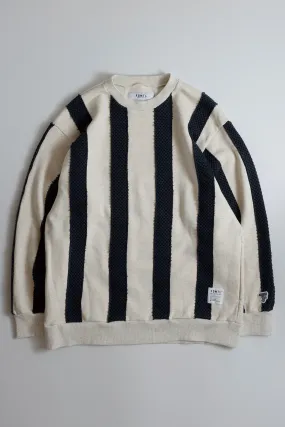 OBI STRIPE SWEATSHIRT